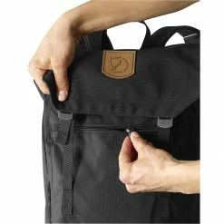 Fjällräven Fjällräven No.1 Vouwzak, Grijs -Deuter Winkel 24210 550 detalj frontficka 334202 1
