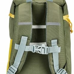 CAMPZ Rugzak Kinderen, Blauw/oranje -Deuter Winkel campz backpack kids dino grey yellow 3