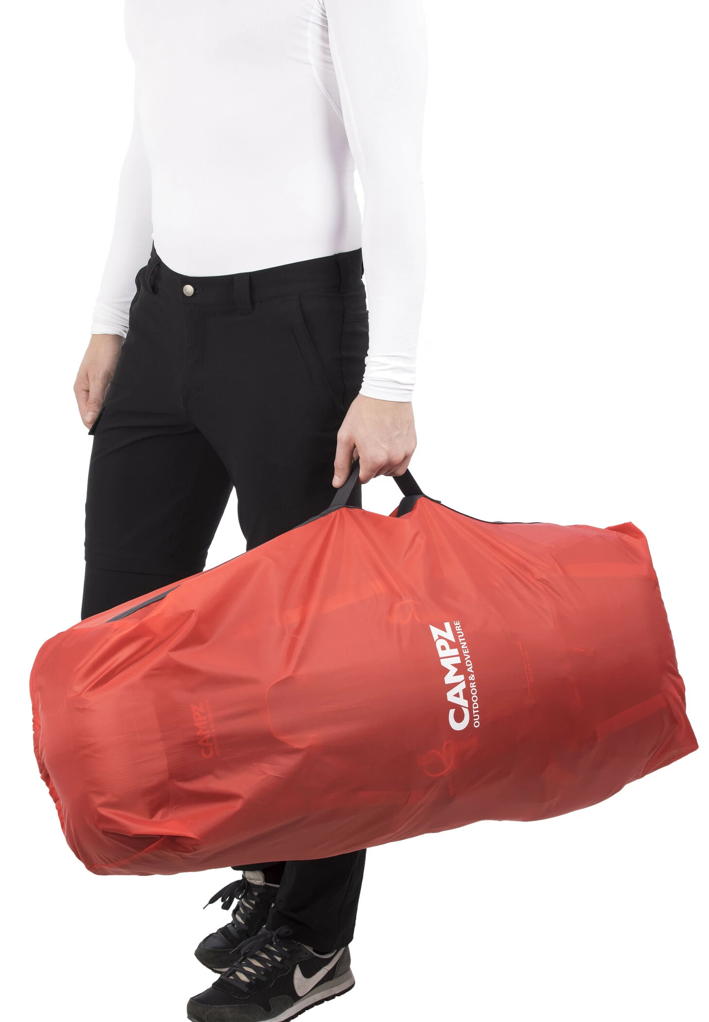 CAMPZ Mountain Pro 80+10l Rugzak, Zwart 12 CAMPZ Mountain Pro 80+10l Rugzak, Zwart - Afbeelding 10