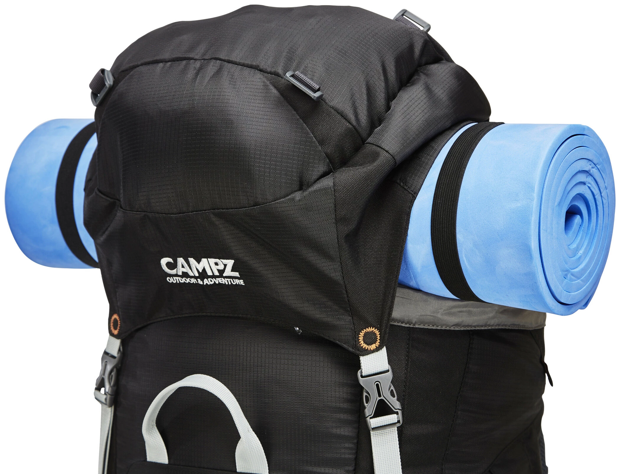 CAMPZ Mountain Pro 80+10l Rugzak, Zwart 7 CAMPZ Mountain Pro 80+10l Rugzak, Zwart - Afbeelding 5