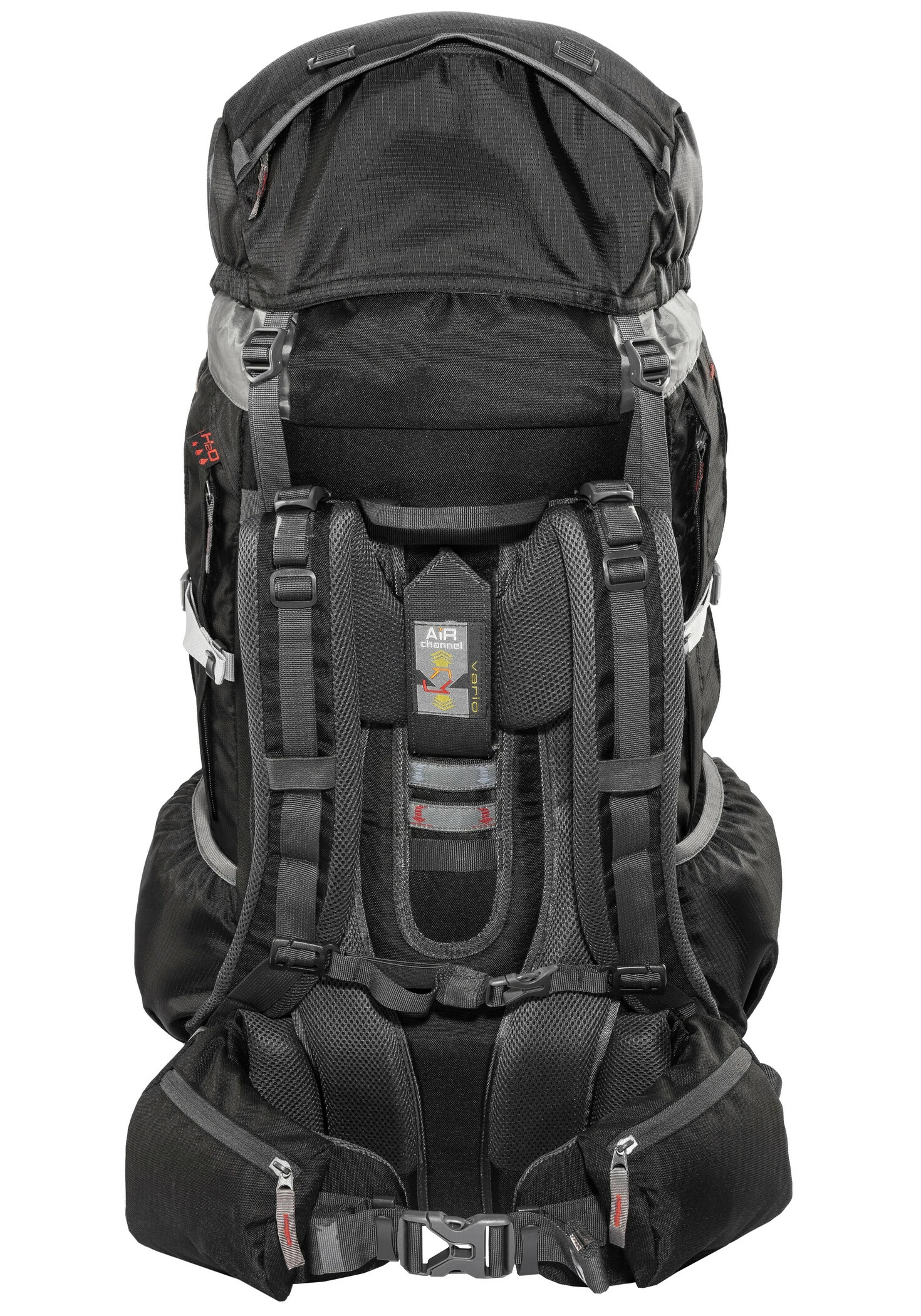 CAMPZ Mountain Pro 42+10l Rugzak, Zwart 4 CAMPZ Mountain Pro 42+10l Rugzak, Zwart - Afbeelding 2