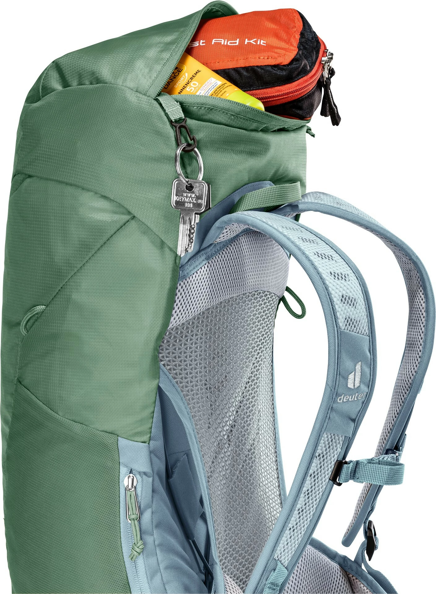 Deuter AC Lite 22 SL Backpack Women, Geel/grijs 11 Deuter AC Lite 22 SL Backpack Women, Geel/grijs - Afbeelding 9