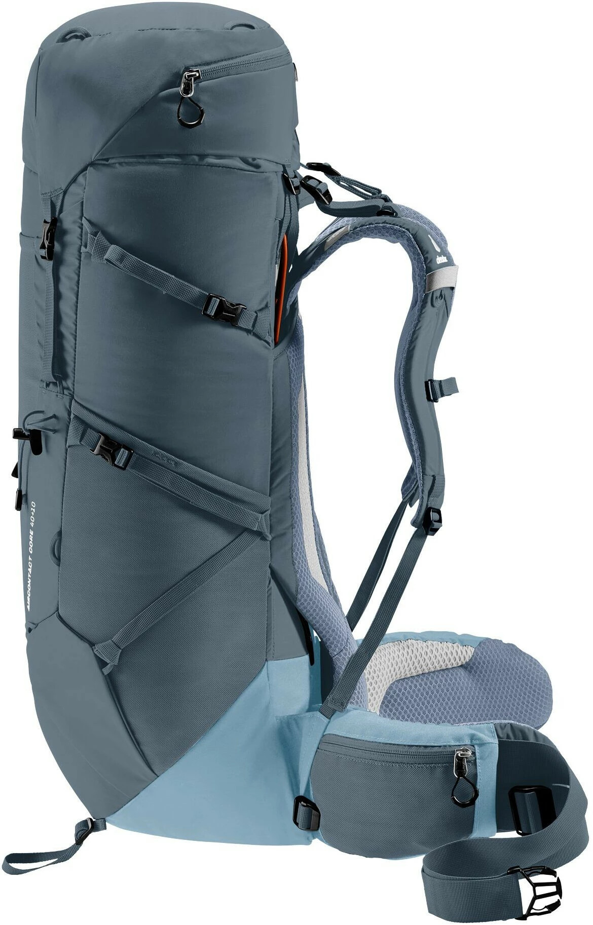 Deuter Aircontact Core 40+10 Backpack, Grijs 7 Deuter Aircontact Core 40+10 Backpack, Grijs - Afbeelding 5