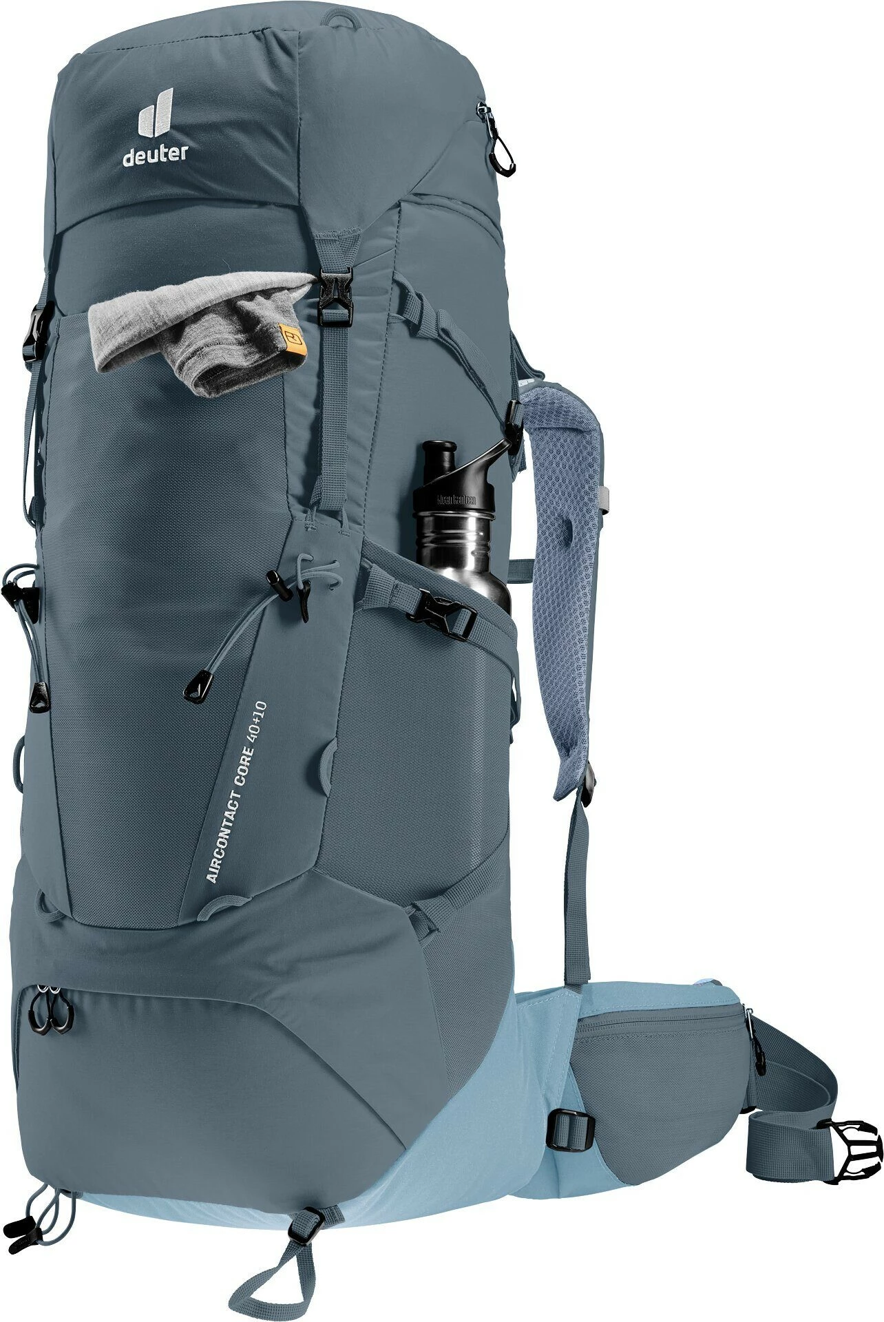 Deuter Aircontact Core 40+10 Backpack, Grijs 10 Deuter Aircontact Core 40+10 Backpack, Grijs - Afbeelding 8
