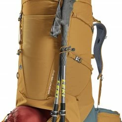 Deuter Aircontact Core 50+10 Backpack, Blauw/turquoise -Deuter Winkel deuter aircontact core 50 10 backpack almond teal 7