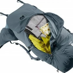 Deuter Aircontact Core 70+10 Backpack, Grijs -Deuter Winkel deuter aircontact core 70 10 backpack graphite shale 10