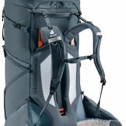 Deuter Aircontact Core 70+10 Backpack, Grijs -Deuter Winkel deuter aircontact core 70 10 backpack graphite shale 4