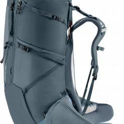 Deuter Aircontact Core 70+10 Backpack, Grijs -Deuter Winkel deuter aircontact core 70 10 backpack graphite shale 5