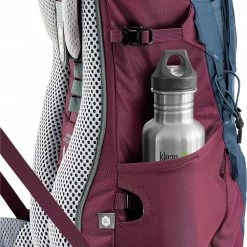 Deuter Aircontact Lite 35 + 10 SL Backpack Women, Blauw/rood -Deuter Winkel deuter aircontact lite 35 10 sl backpack women marine blackberry 5