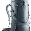 Deuter Aircontact Lite 40 + 10 Backpack, Zwart/grijs -Deuter Winkel deuter aircontact lite 40 10 backpack graphite black 1