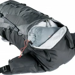 Deuter Aircontact Lite 40 + 10 Backpack, Zwart/grijs -Deuter Winkel deuter aircontact lite 40 10 backpack graphite black 7