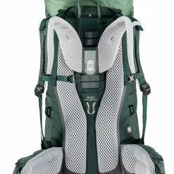 Deuter Aircontact Lite 45 + 10 SL Backpack Women, Rood/grijs -Deuter Winkel deuter aircontact lite 45 10 sl backpack women aloe forest 3