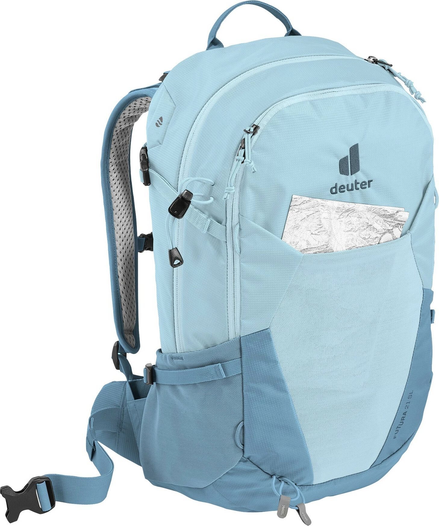 Deuter Futura 21 SL Backpack Women, Blauw 8 Deuter Futura 21 SL Backpack Women, Blauw - Afbeelding 6
