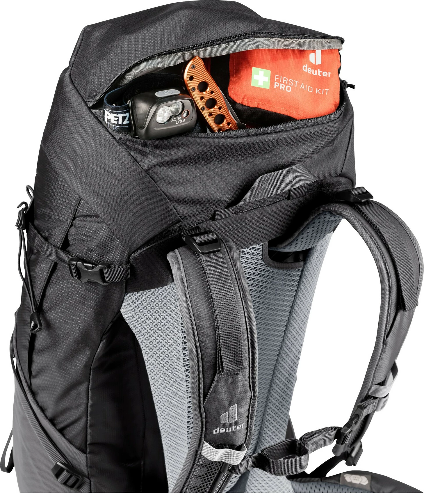 Deuter Futura Pro 40 Backpack, Grijs 12 Deuter Futura Pro 40 Backpack, Grijs - Afbeelding 10
