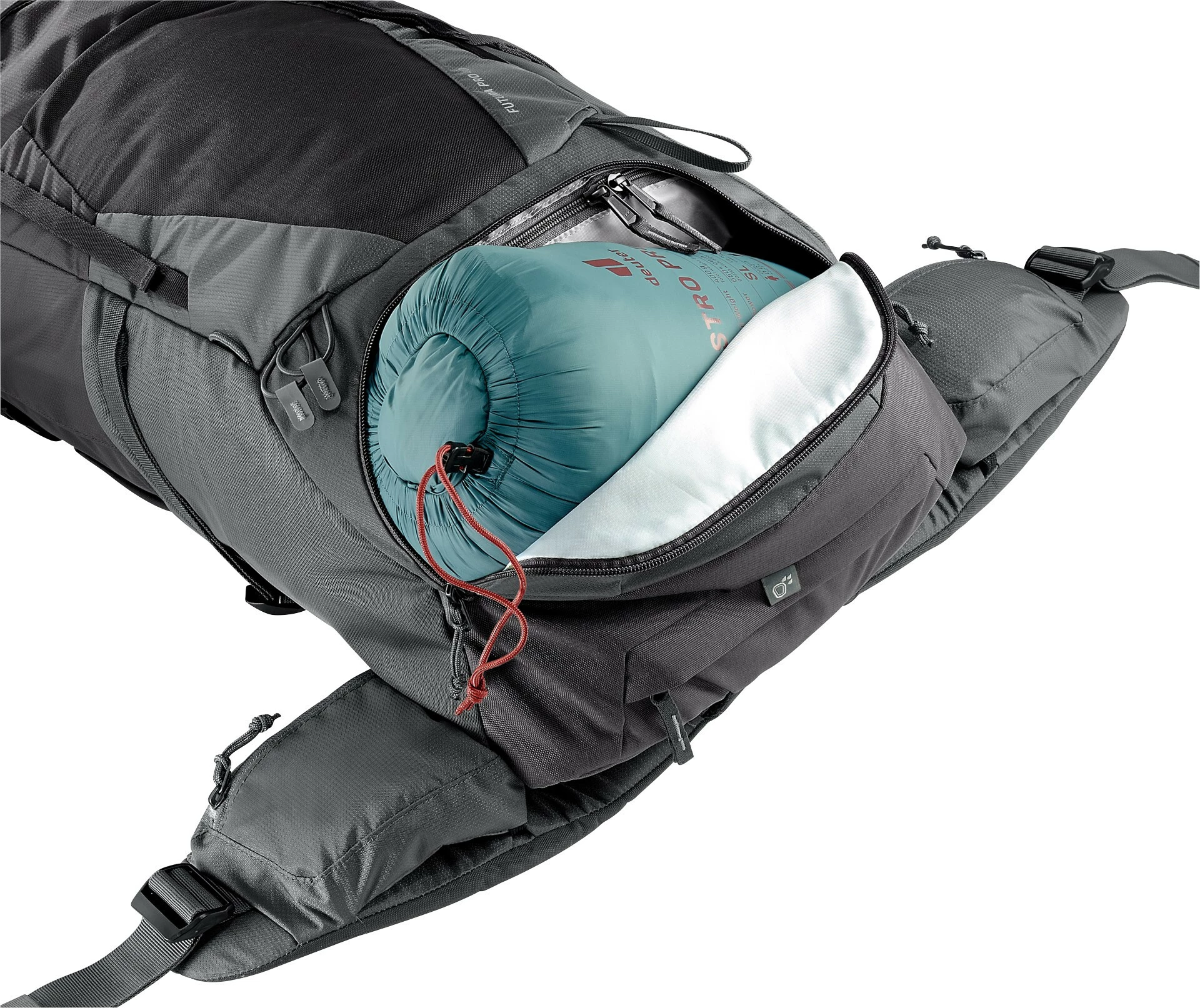 Deuter Futura Pro 40 Backpack, Grijs 13 Deuter Futura Pro 40 Backpack, Grijs - Afbeelding 11