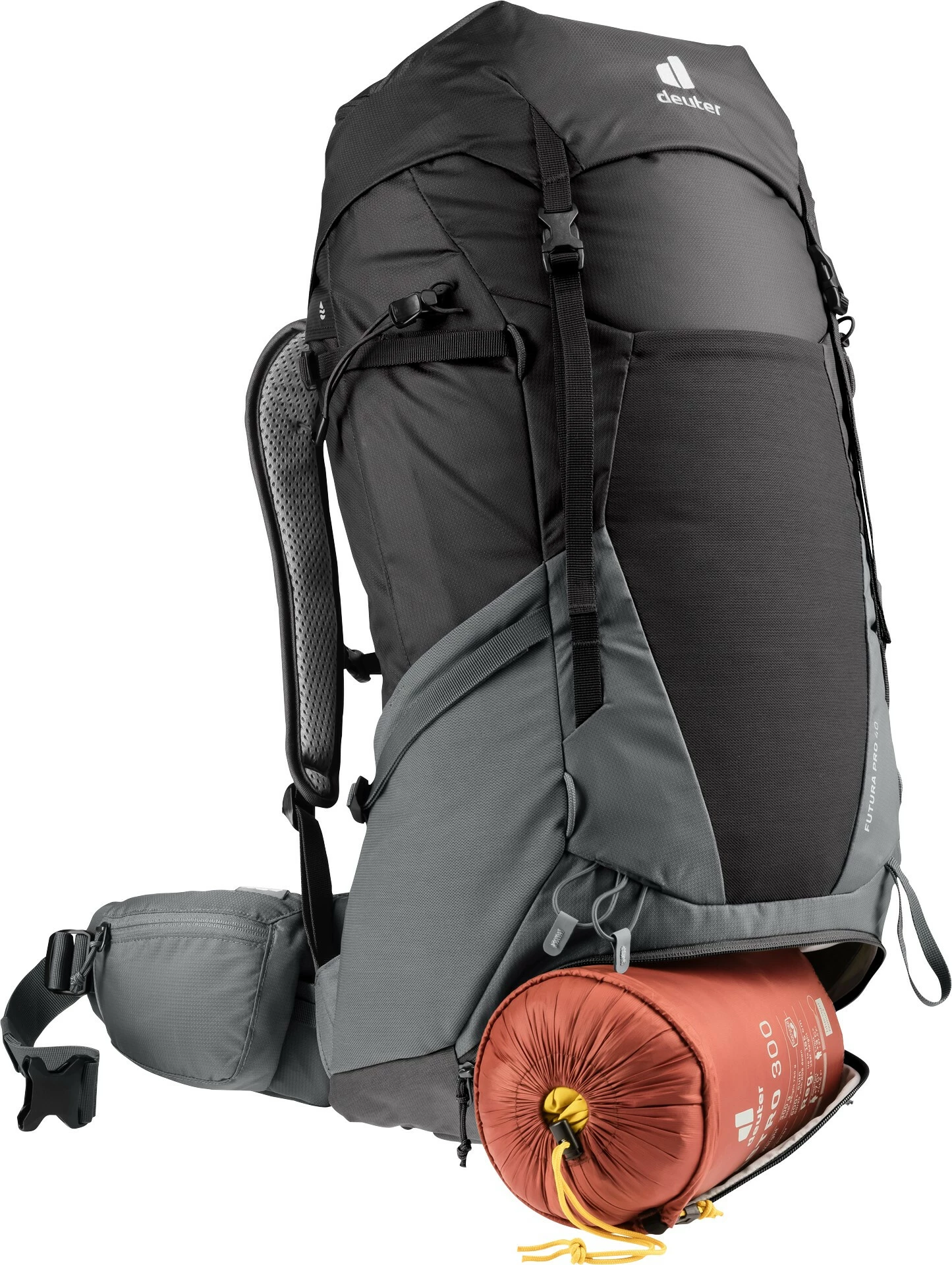 Deuter Futura Pro 40 Backpack, Grijs 15 Deuter Futura Pro 40 Backpack, Grijs - Afbeelding 13