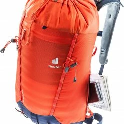 Deuter Guide Lite 24 Backpack, Rood/grijs -Deuter Winkel deuter guide lite 24 backpack papaya navy 4
