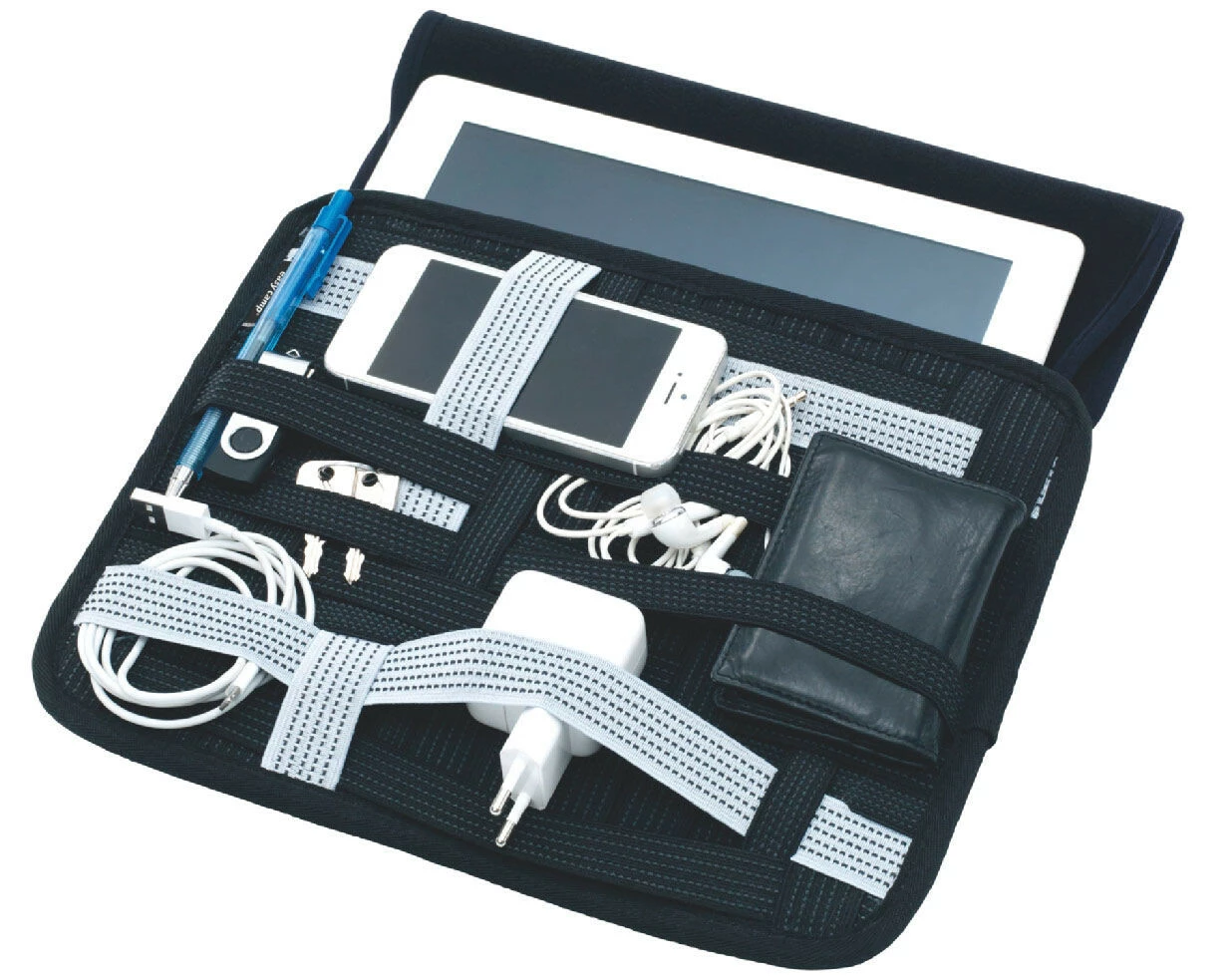 Easy Camp Gadget Organizer With Tablet Cover, Zwart 6 Easy Camp Gadget Organizer With Tablet Cover, Zwart - Afbeelding 4