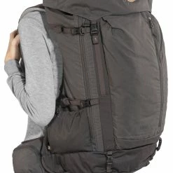 Fjällräven Fjällräven Abisko Friluft 45 Rugzak Dames, Grijs/zwart -Deuter Winkel fjaellraeven abisko friluft 45 backpack women stone grey 6 1