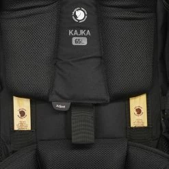 Fjällräven Fjällräven Kajka 65 Rugzak, Zwart -Deuter Winkel fjaellraeven kajka 65 backpack black 5