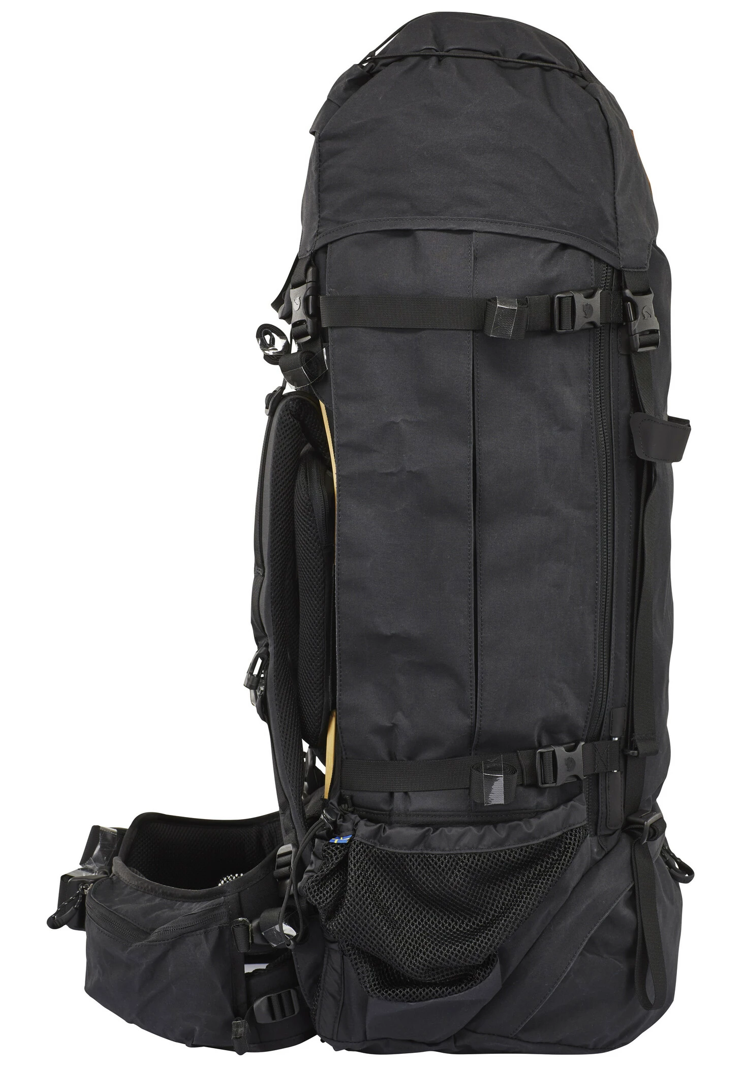 Fjällräven Fjällräven Kajka 75 Rugzak, Zwart 5 Fjällräven Fjällräven Kajka 75 Rugzak, Zwart - Afbeelding 3