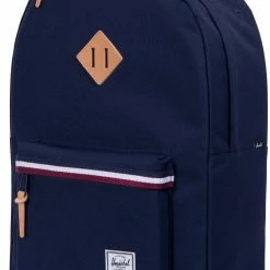 Herschel Heritage Rugzak, Zwart/bruin -Deuter Winkel herschel heritage backpack unisex peacoat windsor wine white 3