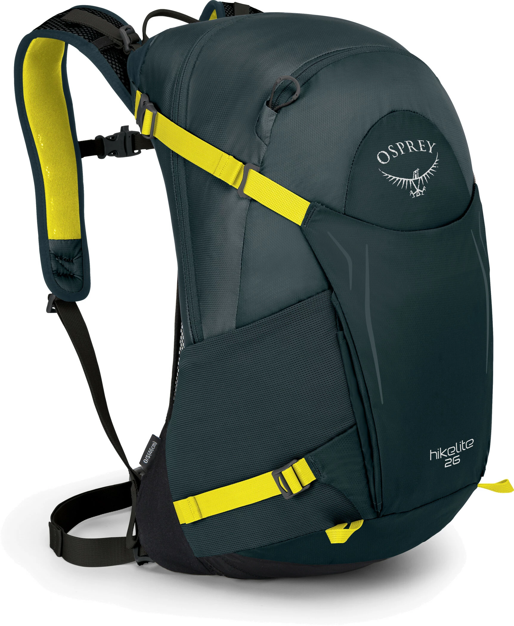 Osprey Hikelite 26 Rugzak, Zwart 3 Osprey Hikelite 26 Rugzak, Zwart