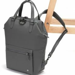 Pacsafe Citysafe CX ECONYL Mini Rugzak 11l, Grijs -Deuter Winkel pacsafe citysafe cx backpack mini econyl storm 7