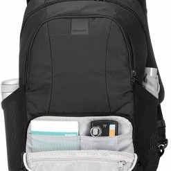 Pacsafe Metrosafe LS450 Rugzak, Zwart -Deuter Winkel pacsafe metrosafe ls450 backpack black 4